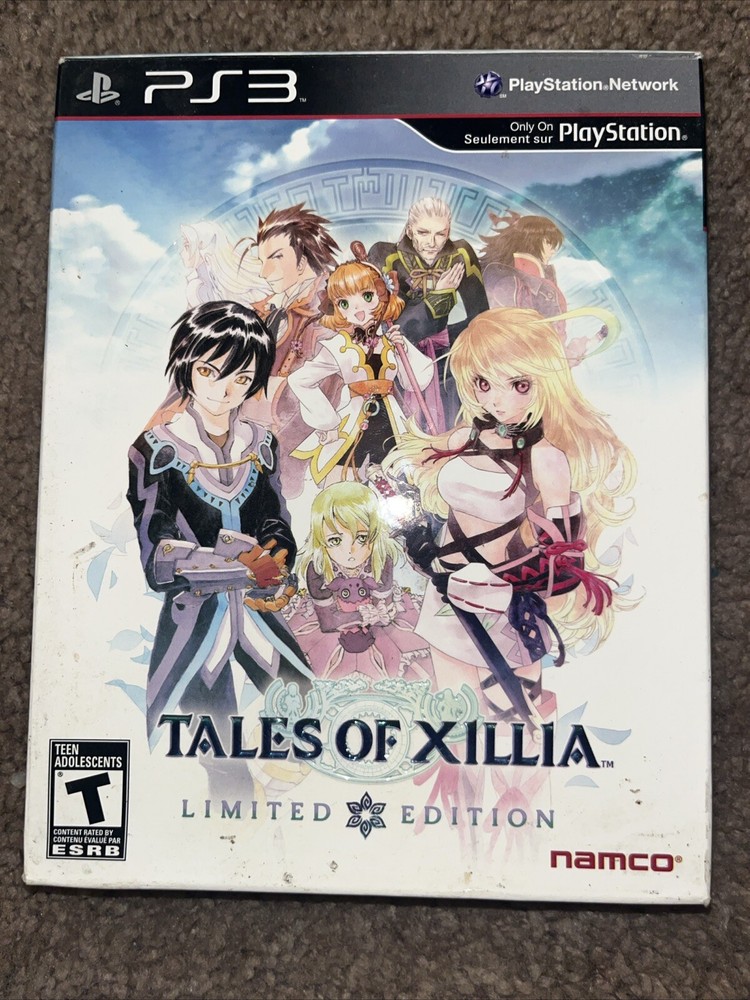 Tales of Xillia -- Limited Edition (Sony PlayStation 3, 2013) Complete