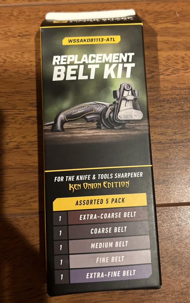 Work Sharp WSSAKO81113 Assorted Belt Kit Replacement for Ken Onion Edition