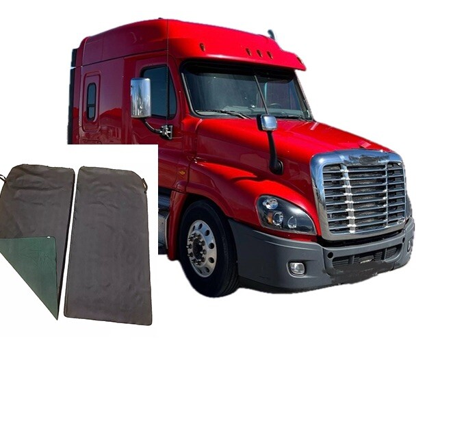Freightliner Cascadia 2008-2018 Privacy Curtains Sleeper. Middle Roof. NEW.