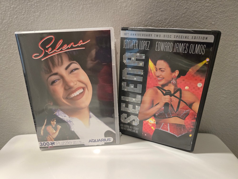 Jennifer Lopez Selena Quintanilla Movie Puzzle DVD Set RARE Memorabilia Lot