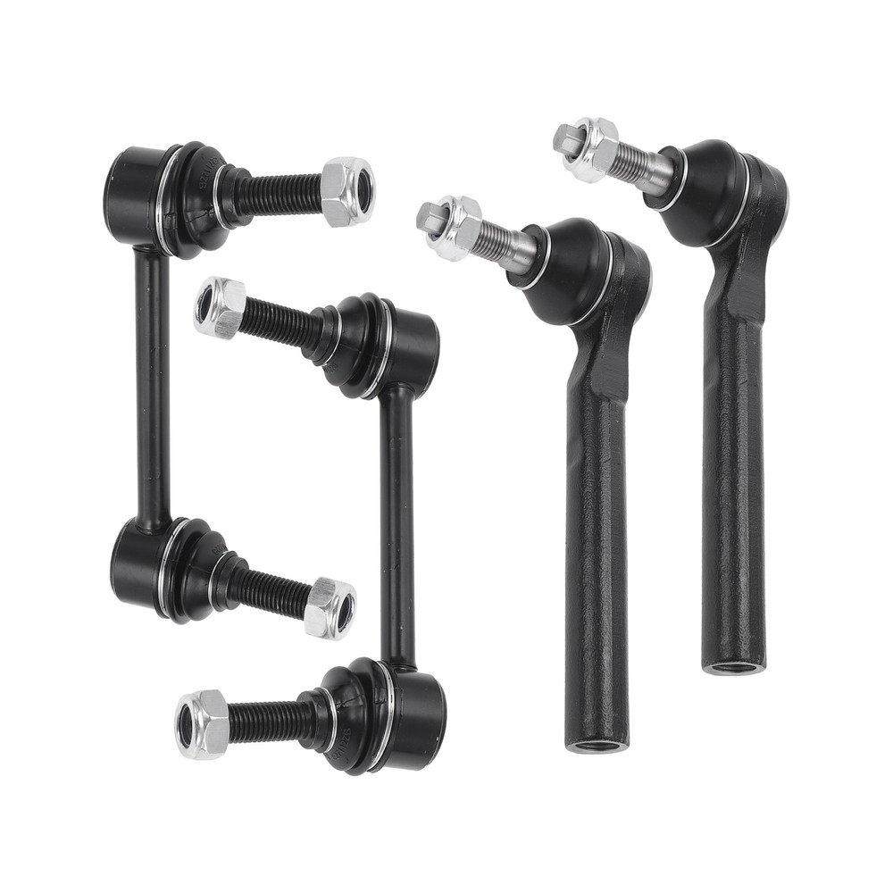 4 Piece Front Suspension Kit Front Stabilizer Bar for Jeep
