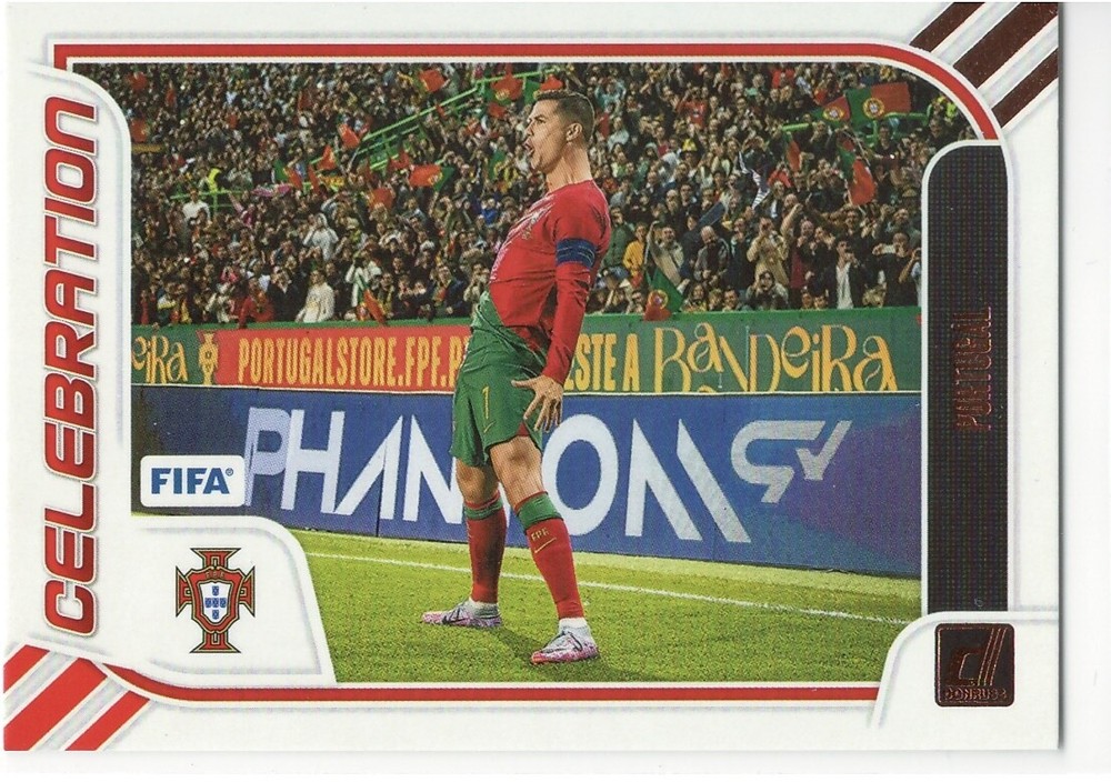 Cristiano Ronaldo Card Collection Portugal FIFA Select Optic Donruss
