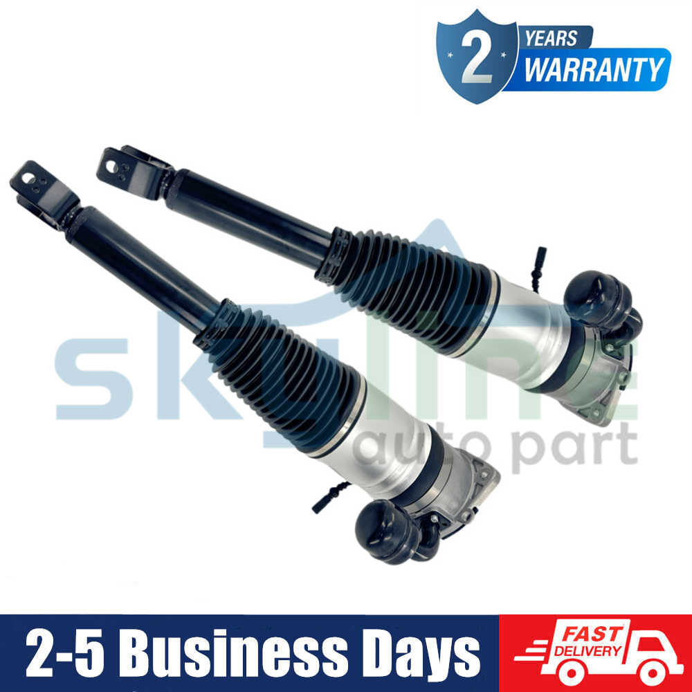 2x Rear Air Suspension Shock Struts For Bentley Continental Flying Spur 2004-18