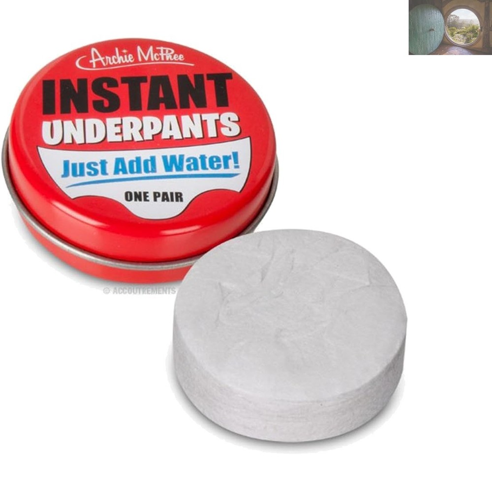 Officially Licensed Archie McPhee Instant Underpants - Unique Gift Idea!