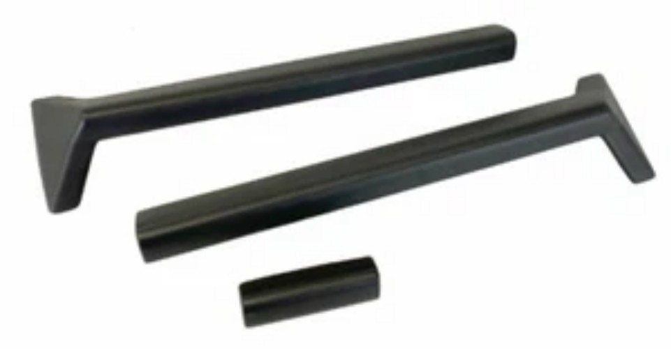 NEW 3 piece of Porsche Dash Knee Pad FOR 911 912 930 - 1969 - 1985 BLACK - SET