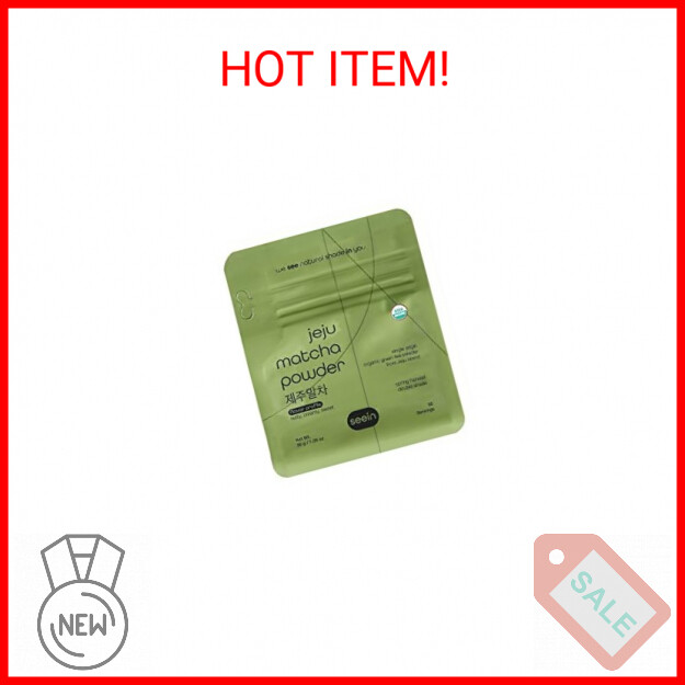 SEEIN Organic Matcha Green Tea Powder from Jeju Korea Premium First Harvest 1.06