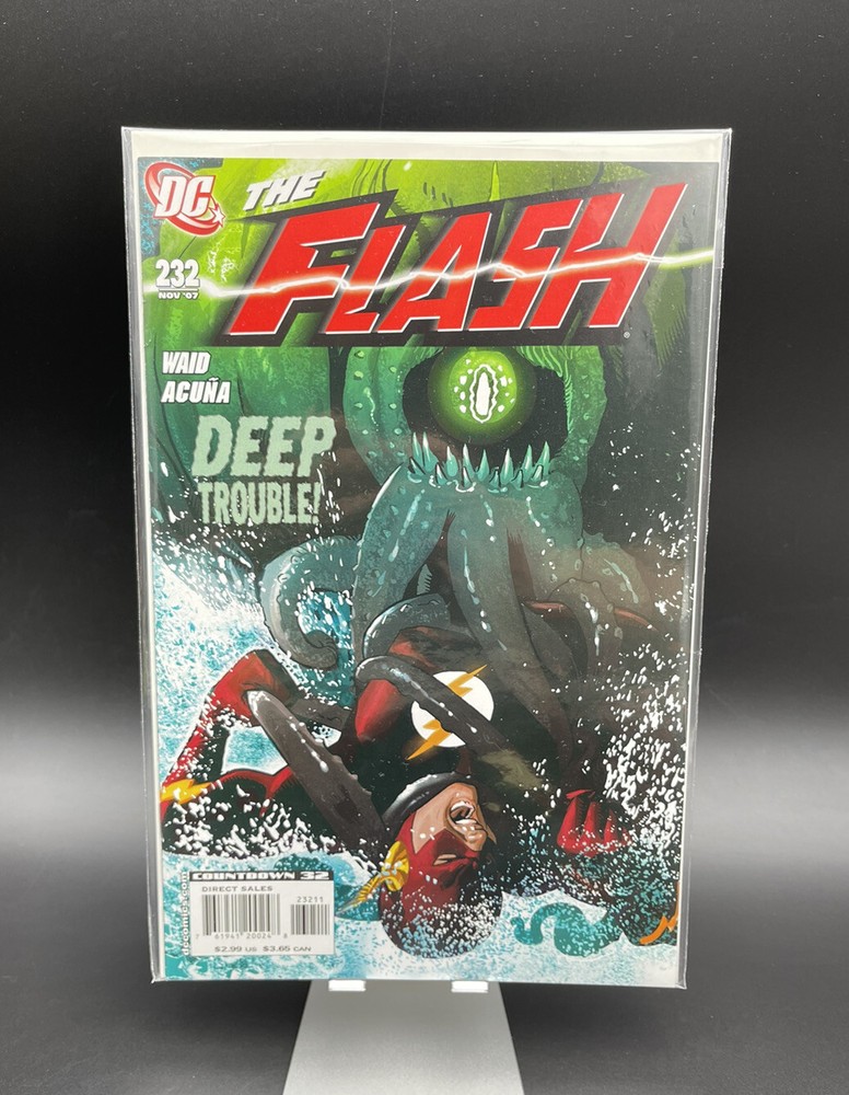 The Flash Issue 232 November  2007 Deep Trouble DC Comics Waid Acuna
