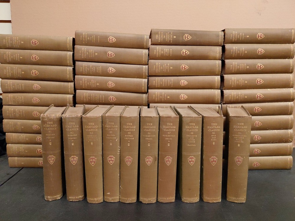 Harvard Classics 1909 Alumni Edition De Luxe Limited, Numbered - Missing Vol. 19