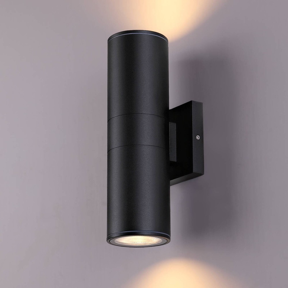 Up Down Outdoor Wall Light IP65 Waterproof Aluminum Cylinder LED