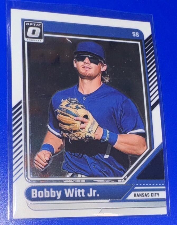 2024 Donruss Bobby Witt Jr. Optic  #1 Kansas City Royals Baseball