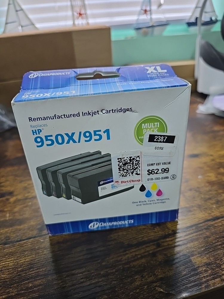 HP 950X/951 Ink Cartridges Replace/Refill Black Cyan Magenta Yellow