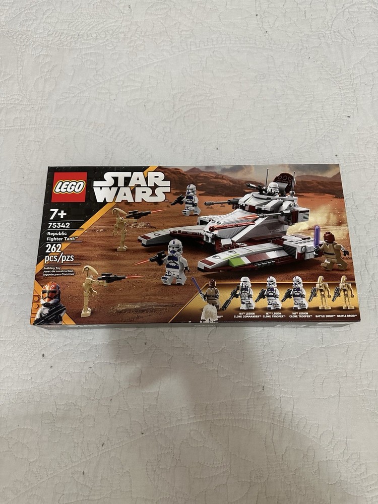 LEGO Star Wars Republic Fighter Tank 75342 Building Set for Kids and Adults