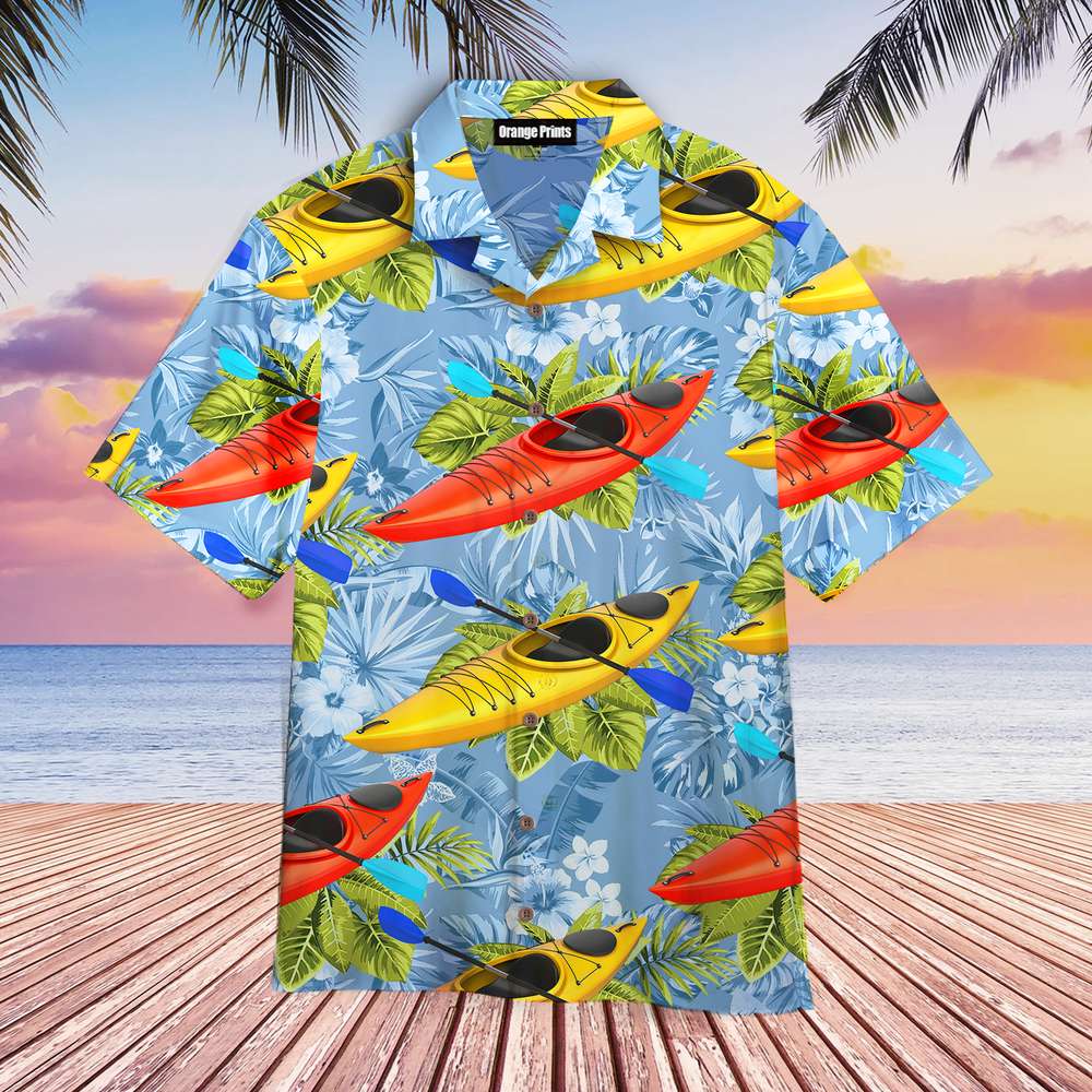 Kayak Tropical Aloha Hawaiian Shirts For Men Women