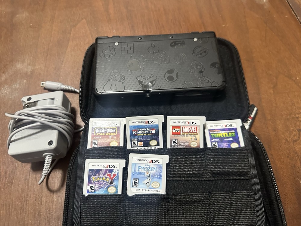 Nintendo 3DS Original Super Mario Edition 4GB Handheld System - Black