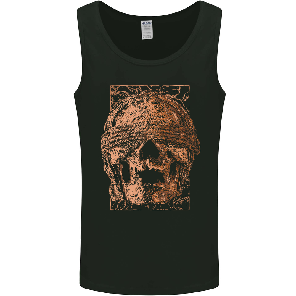 Bondage Skull Mens Vest Tank Top