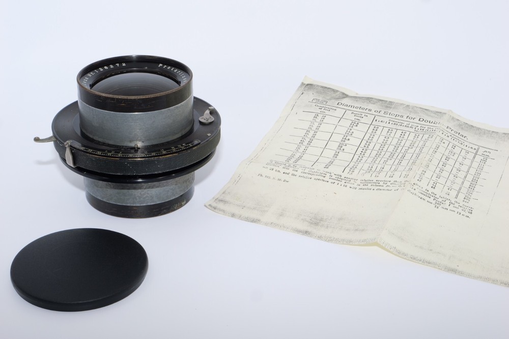 Carl Zeiss Protarlinse VII CONVERTIBLE  40cm / 69cm  f6.8  lens. Cover 16x20