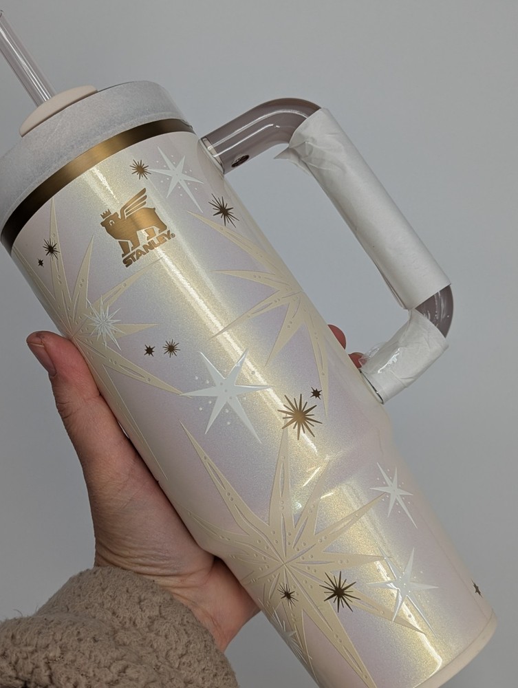 Stanley Starlight Shimmer Quencher ProTour Flip Straw Tumbler 30 Oz