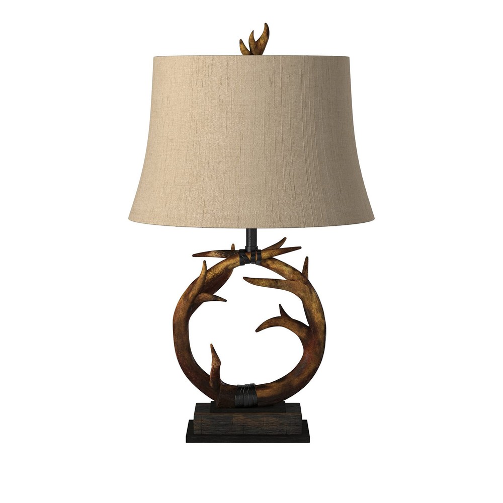 Dark Brown Table Lamp for Stylish and Modern Home Lighting