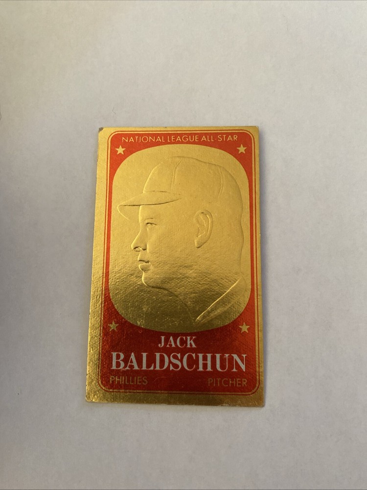 1965 Topps Embossed #34 Jack Baldschun Vintage Baseball Card