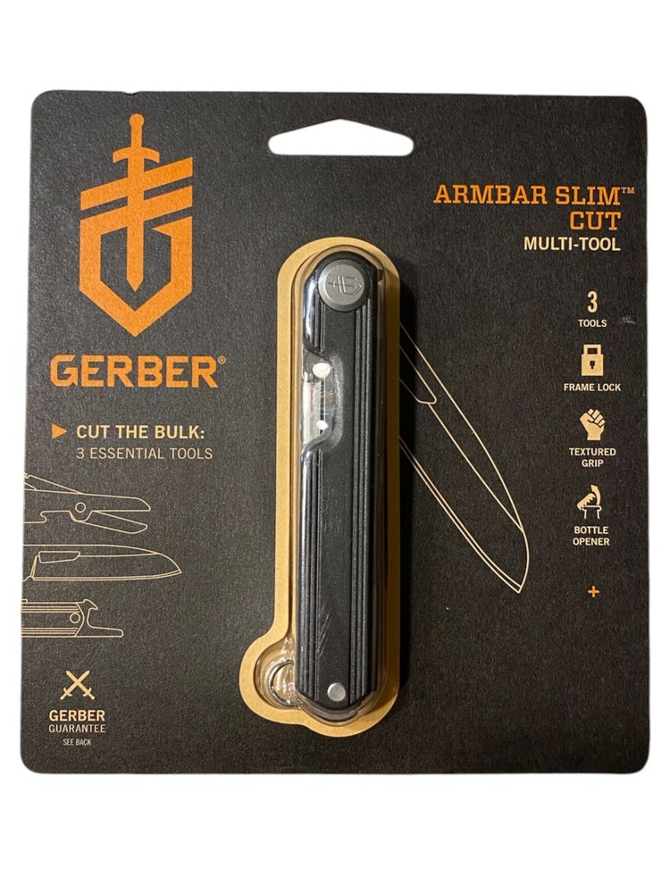 GERBER Arm Bar Slim Compact Multi-Tool in Black  