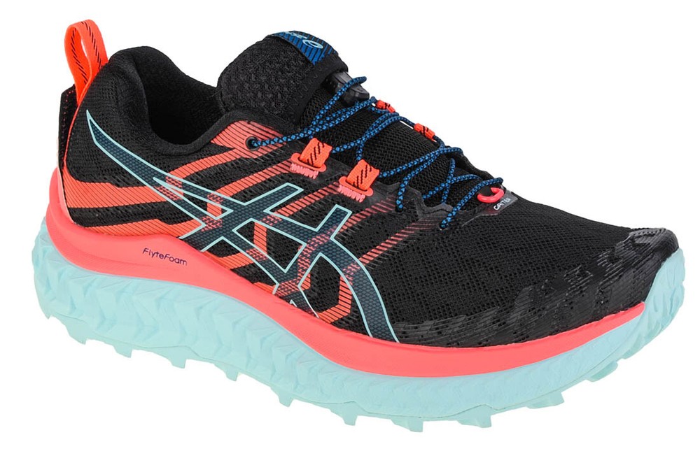 running  Womens, ASICS Trabuco Max, black