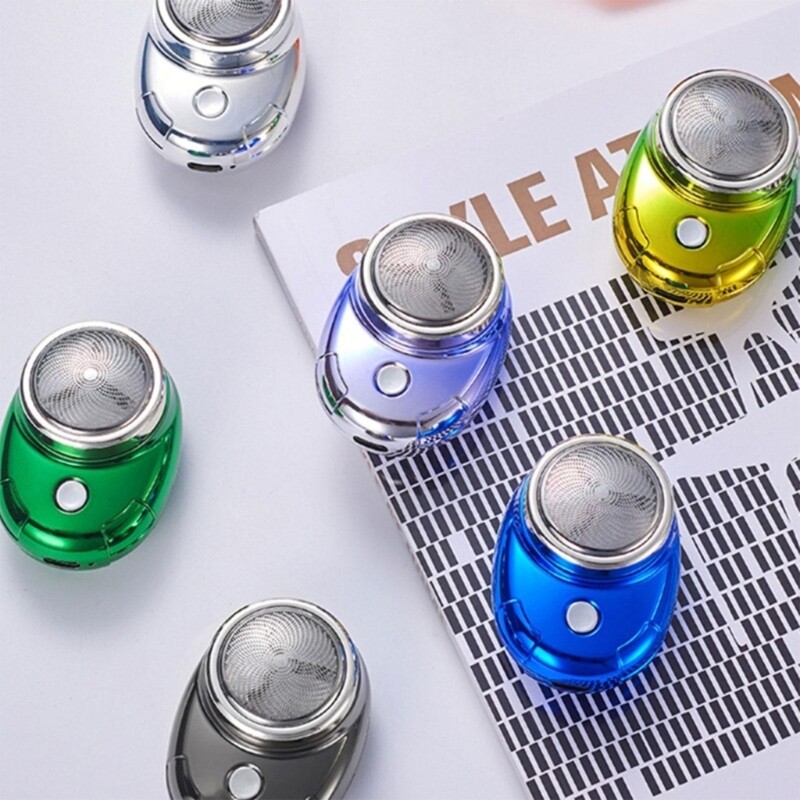 Compact Electric Shaver Quiet Motor, Beard Trimmer Easy to Carry and Durability