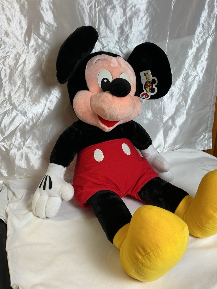 Vintage Disney Mouseketoys Mickey Mouse Plush 30” Jumbo Parks Exclusive NWT