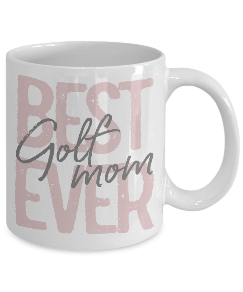 Golf Mom Coffee Mug - Perfect Gift From Son For Golf Lover Mom
