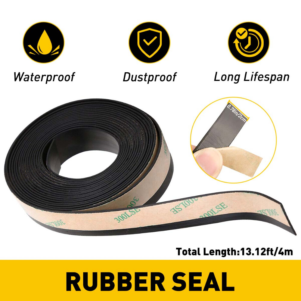 Rubber Seal Strip Car Door Window Trim Edge Molding Protector Guard Weather US S