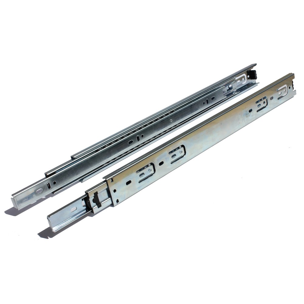 24-Inch Full Extension Ball Bearing Drawer Slides 100-lb Capacity