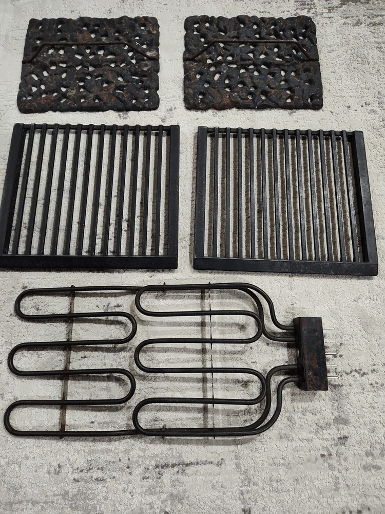 Jenn-Air CVE427 Range Grill Set with Dual-Coil Element 2 Grates and Lava Rock Plates