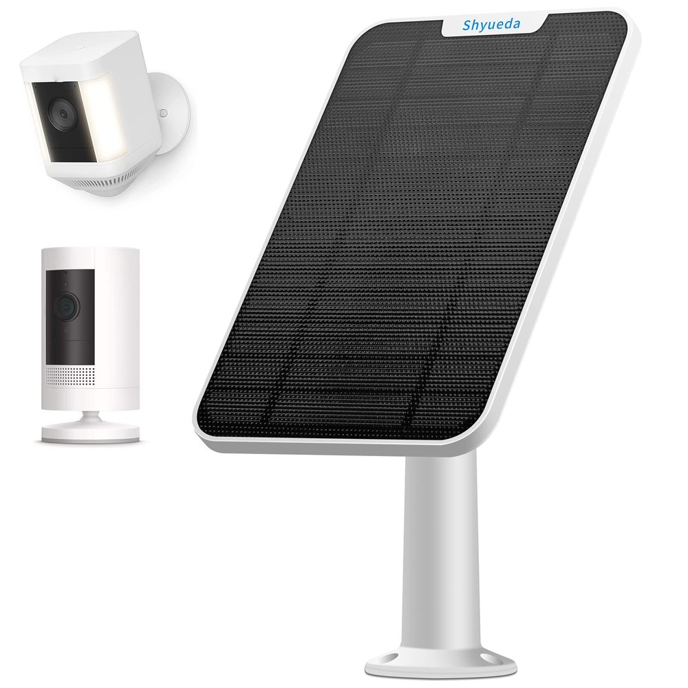 4W Solar Panel for Stick Up Cam 2nd & 3rd Gen and Spotligh Charging