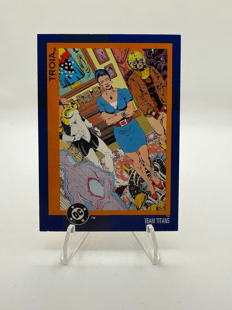 1993 SKYBOX DC COMICS - #71 TEAM TITANS - TROIA