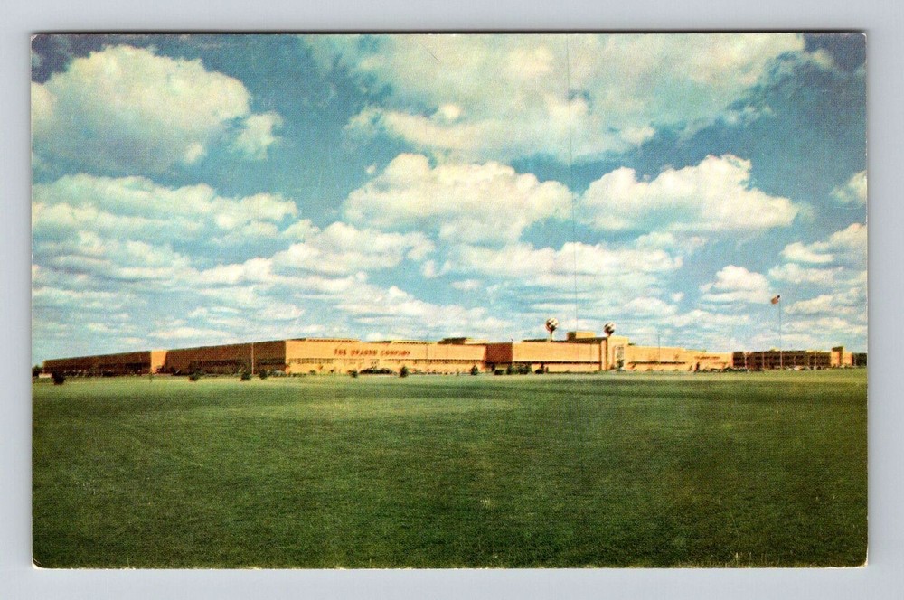 Kalamazoo MI-Michigan, Main Manufacturing Building Upjohn Co Vintage Postcard