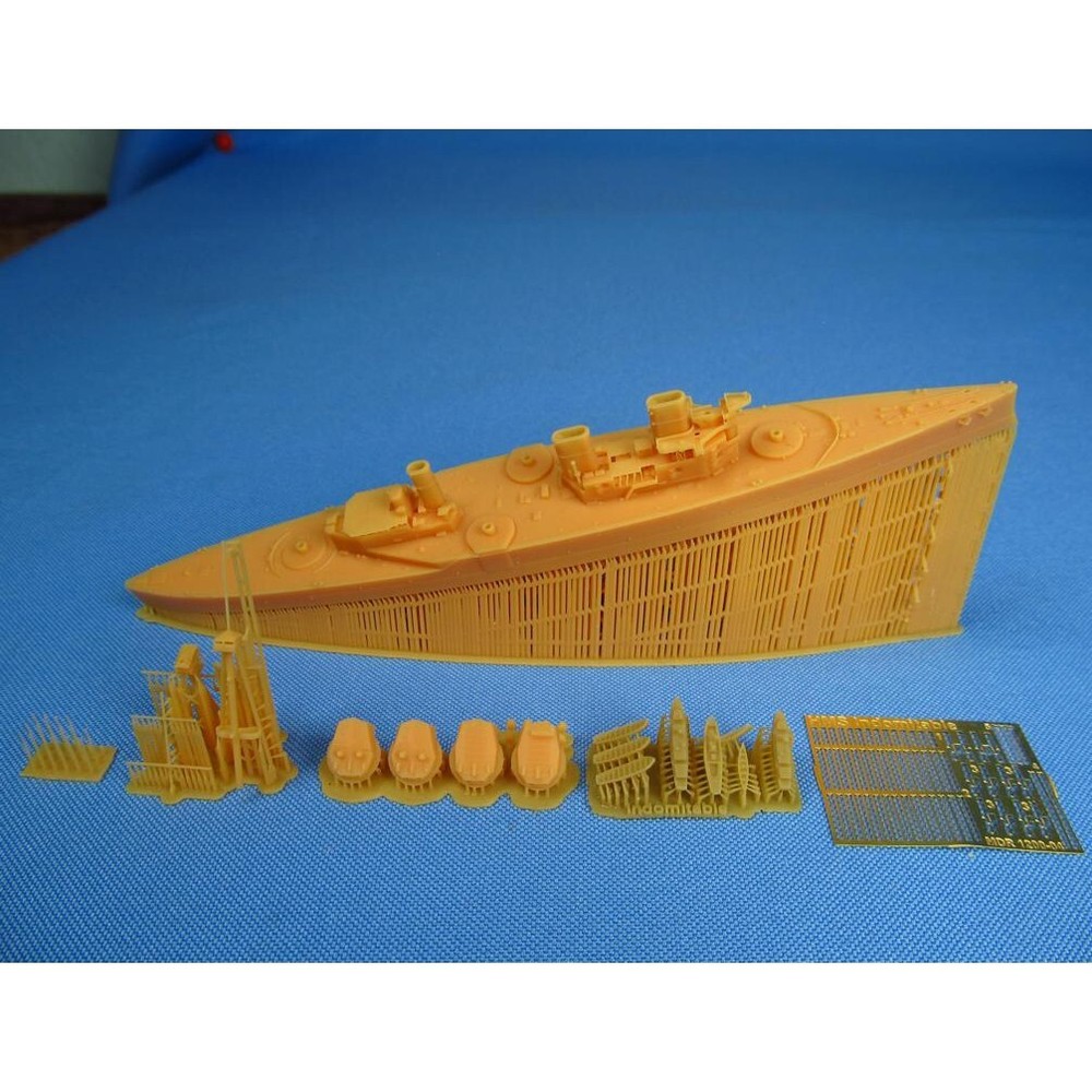 Metallic Details MDR1200-04 Scale 1:1200 Parts Detailing Ship HMS Indomitable