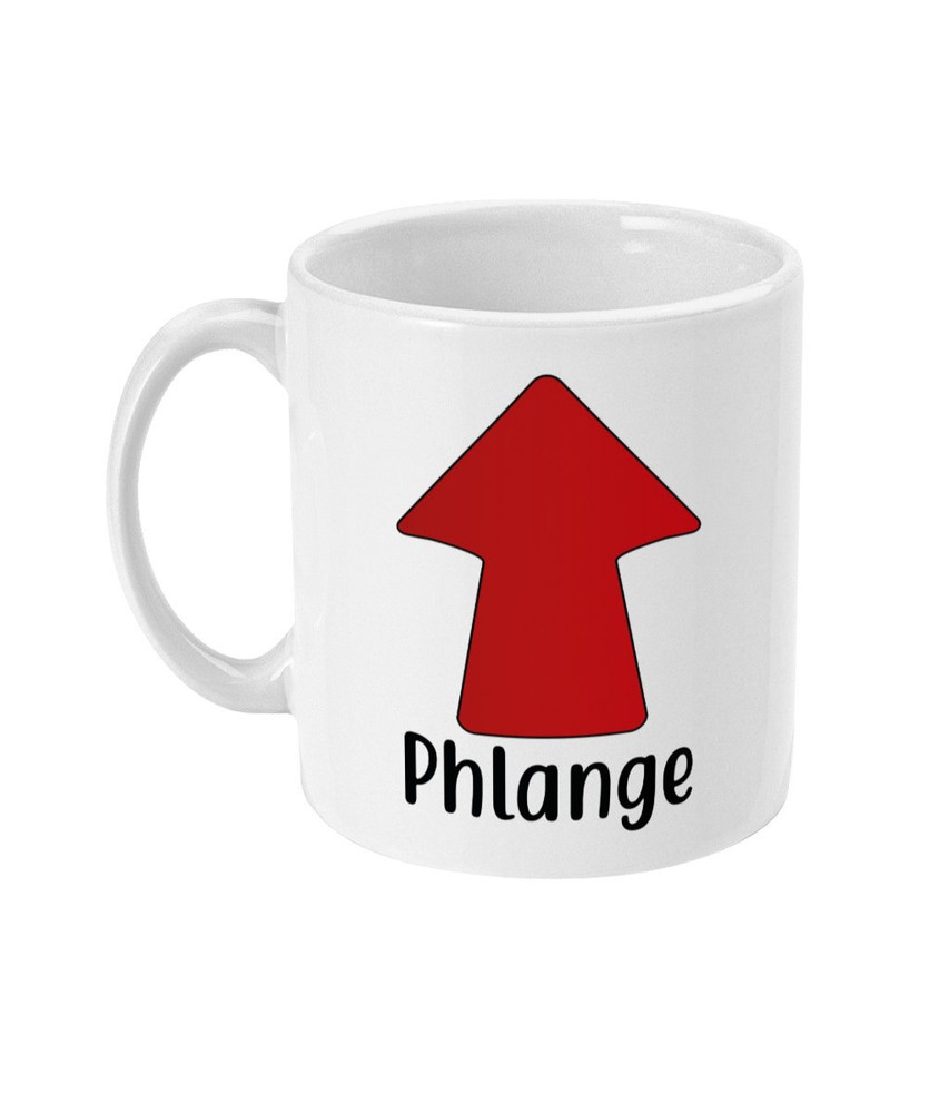 Funny Rude Phlange Mug for Birthday Office Work Gift