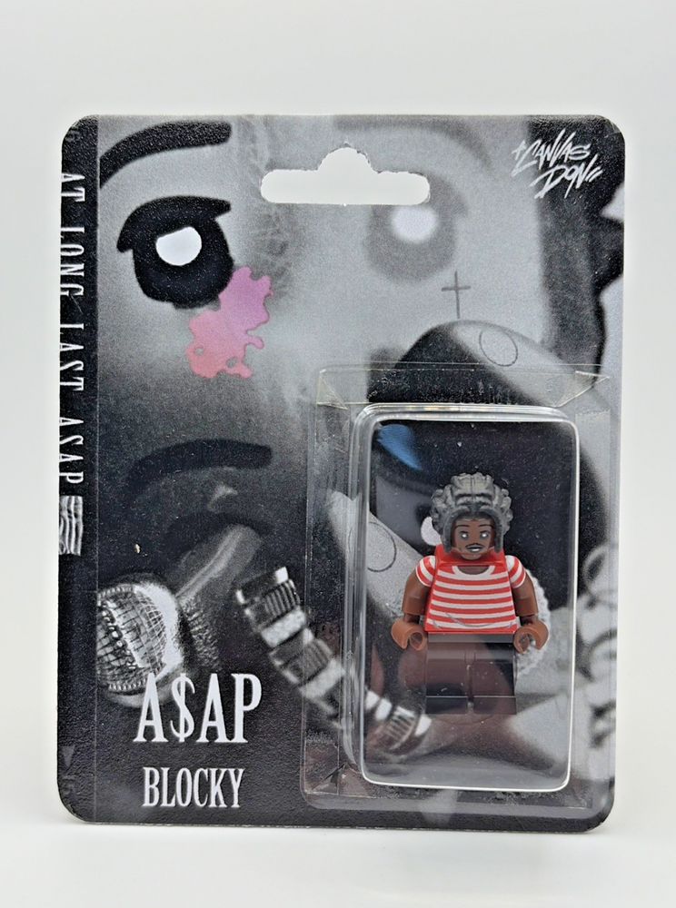The Canvas Don: A$AP BLOCKY - AT LONG LAST Custom Printed Minifig