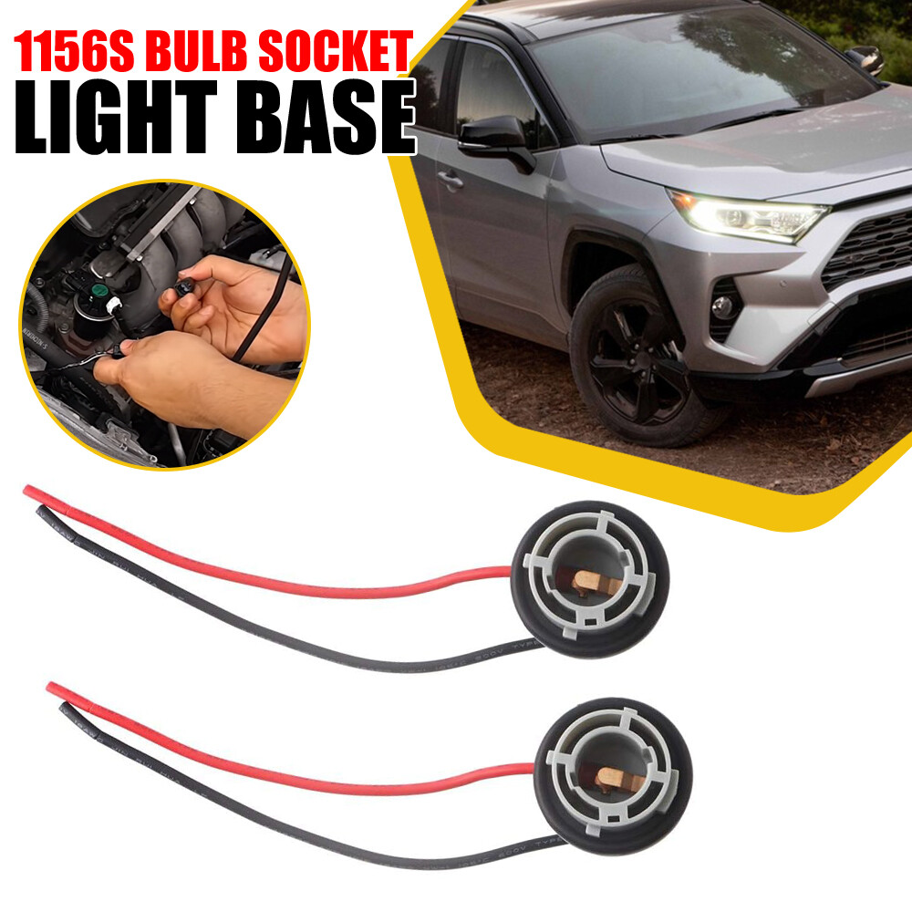 1156 S Universal Pigtail Female Wiring Socket Harness For Front Turn Signal Plug