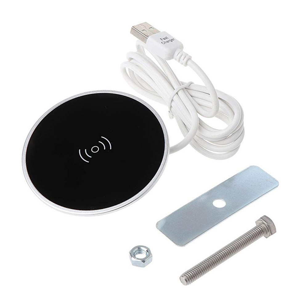 Phone Wireless Fast Charger Furniture Table Desktop Embedded For HUAWEI Samsung