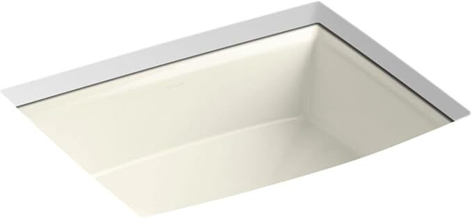 KOHLER Archer 2355-96 Undermount Bathroom Sink in Biscuit