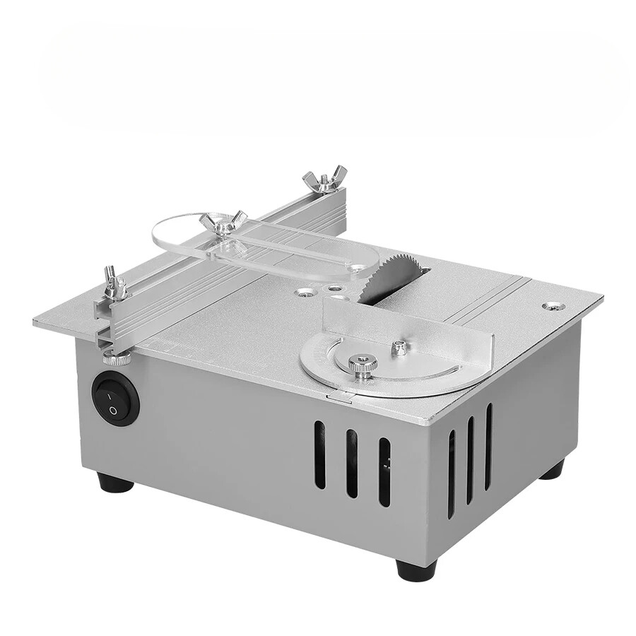 Electric Table Saw DIY Woodworking Circular Saw Benchtop Lathe Cutting Machine