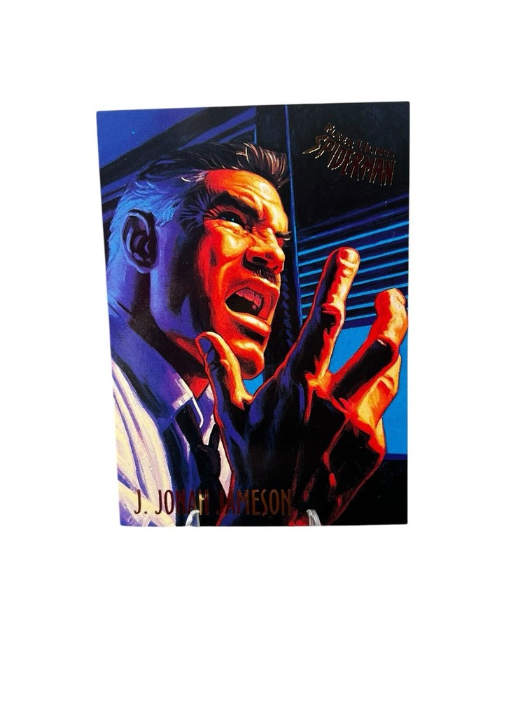 1995 FLEER ULTRA SPIDER-MAN - BASE CARD # 29 J. JONAH JAMESON