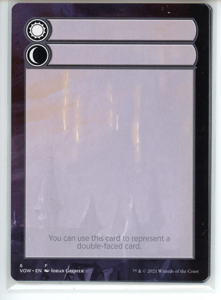 HELPER CARD - 6/9 Crimson Vow #6 VOW(NM+)(MTG)