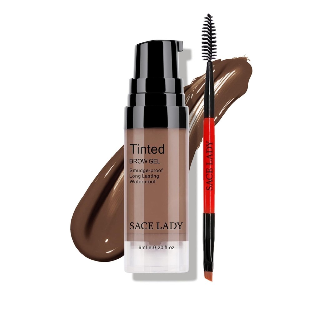 3D Eyebrow Gel Long Lasting 24 Hours Waterproof Smudge-proof Brow Cream Makeu...