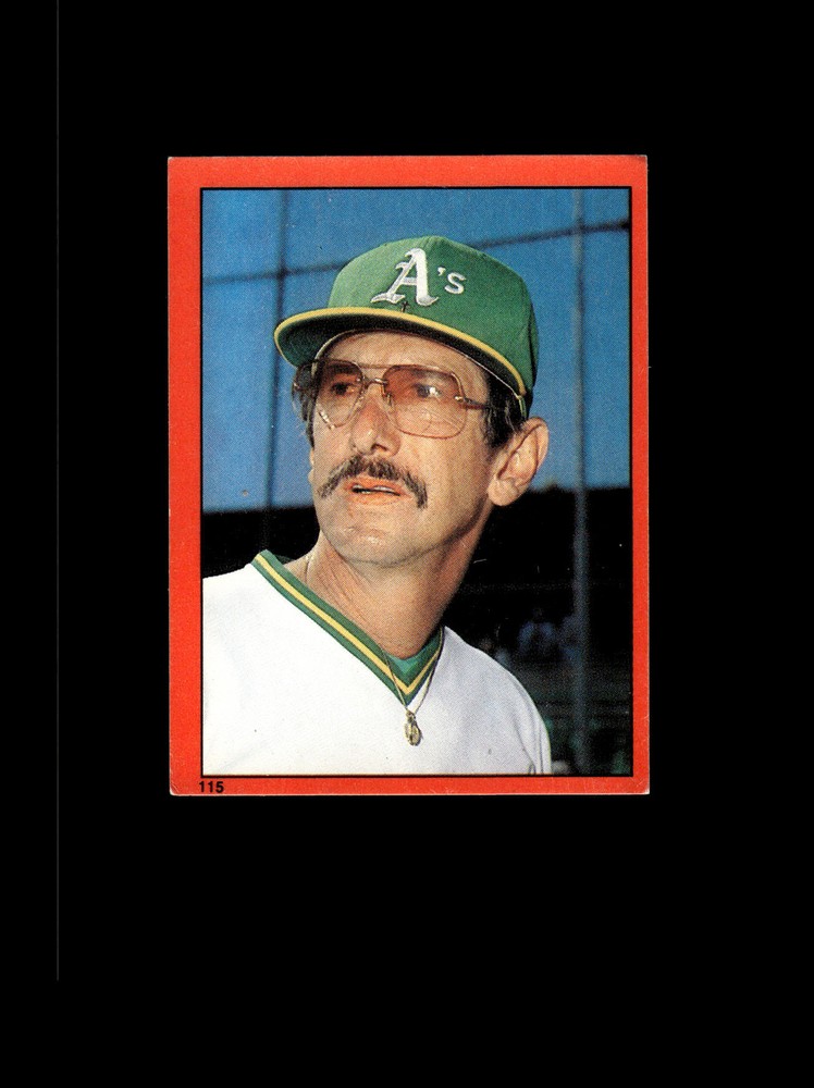 Oakland Athletics Billy Martin #115 Topps Baseball Near Mint or Better top