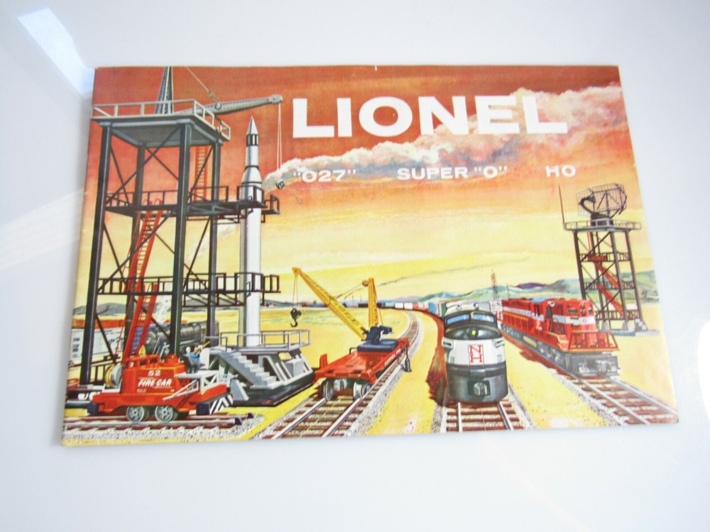 1958 Original Lionel Trains Catalog Vintage Toy Train Collection