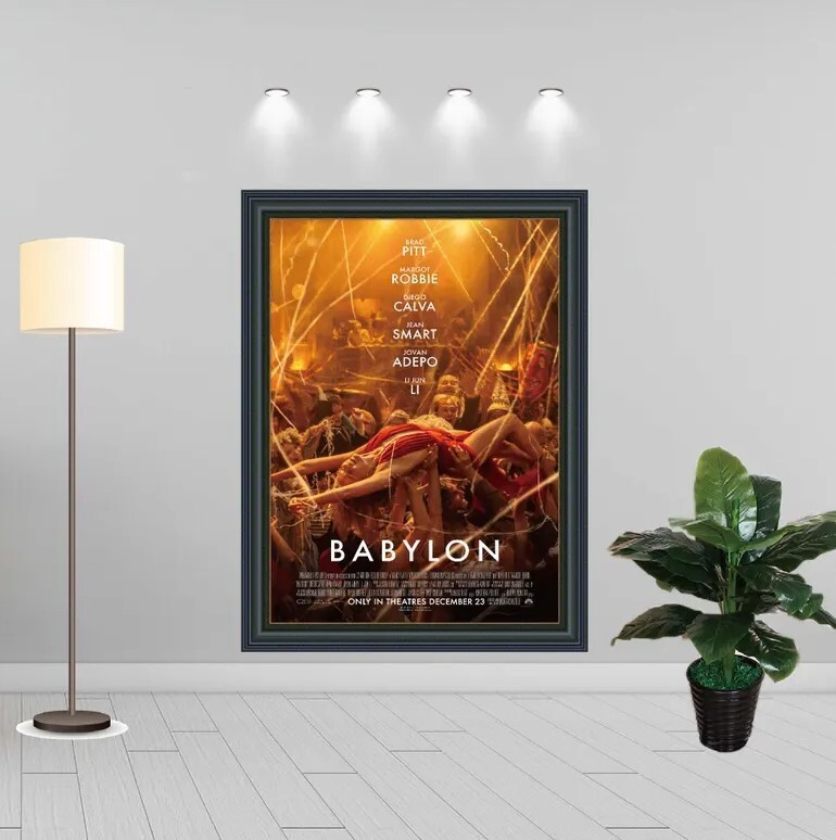 Babylon Movie Poster Print - Home Decor Art Gift