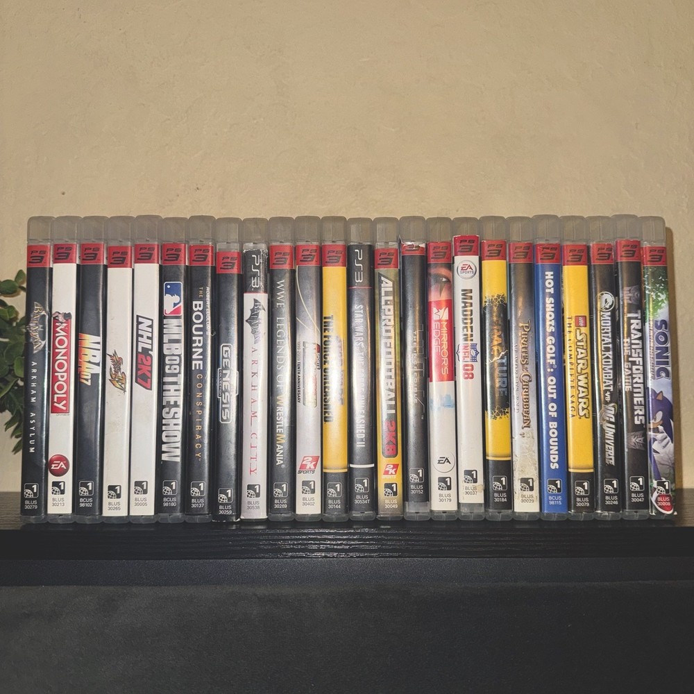 20+ (Untested) PS3 Games - Bulk Bundle Discount or DM For Individual Sale/Bundle