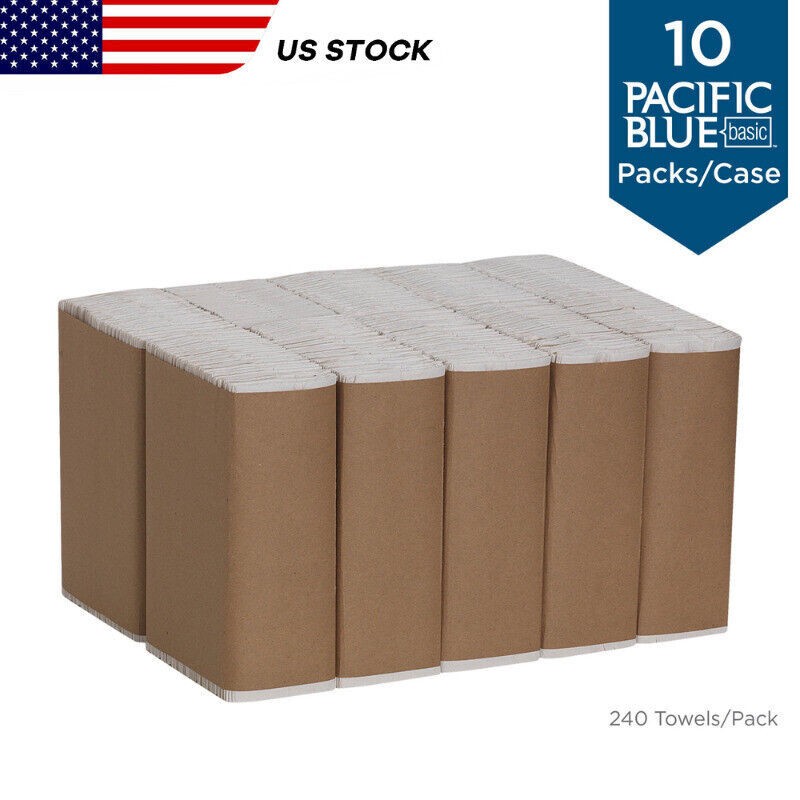Pacific C-Fold Paper Towels 25190, 2,400 Towels per Case,10 Pack