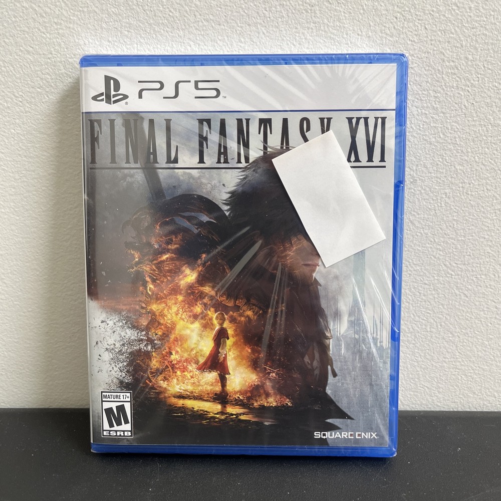 Final Fantasy XVI (Sony PlayStation 5, PS5) Brand New Factory Sealed